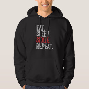 Veste À Capuche Manger Patinage de sommeil Répéter Patinage de gla