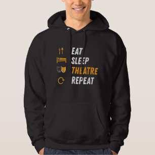 Veste À Capuche Manger Théâtre du sommeil Répéter