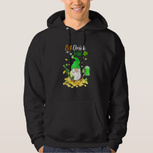 Veste À Capuche Mangez De La Bière Verte Et Soyez Irlandais Happy