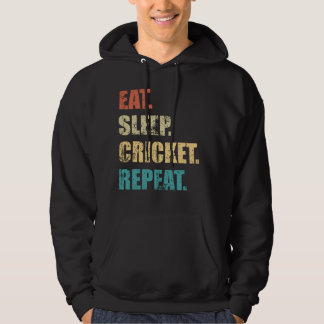 Veste À Capuche Mangez le cricket de sommeil répétitif.