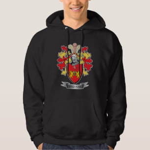Veste À Capuche Manteau de crête de famille de Brennan des bras
