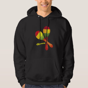 Veste À Capuche Maracas Percussion Musique latine mexicaine Rumba