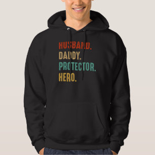 Veste À Capuche Mari Daddy Protector Héros Papa Père Pères D