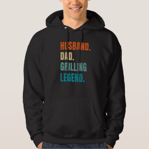 Veste À Capuche Mari papa Griller Légende Grill Grill Master Grill