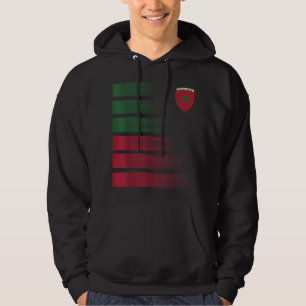 Veste À Capuche Marocain Soccer Jersey Maroc Football Maroc Fl