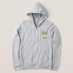 VESTE À CAPUCHE MARQUE VERIFIEE PERSONNALISABLE MODERNE ÉLÉGANT EN