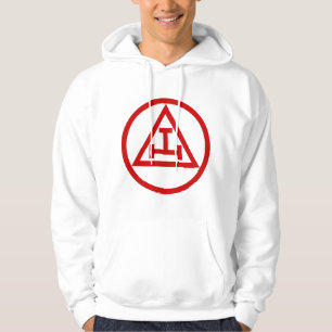 VESTE À CAPUCHE MASONS ARCHIERS ROYAUX CIRCULAIRES