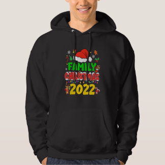 Veste À Capuche Matching Family Christmas 2022 Team Santa Elf Squa