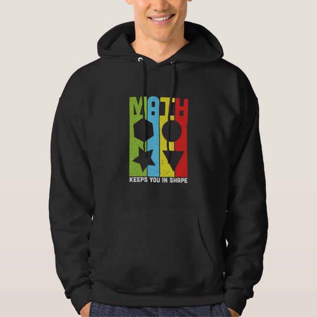 Veste À Capuche Math Enseignant Math Math vous maintient dans la f (Devant)