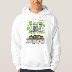 Veste À Capuche Mauvais roseaux Sweat-shirt blanc à capuche humo
