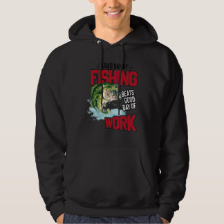 Veste À Capuche Mauvaise journée de pêche bat bonne journée de tra