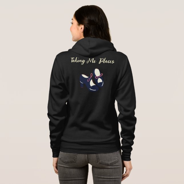 Veste À Capuche Me prendre place T-shirt (Dos entier)