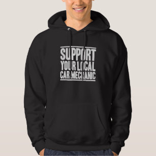 Veste À Capuche Mécanicien automobile Soutenez votre mécanicien au