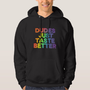 Veste À Capuche Mecs Ont Juste Meilleur Goût Arc-en-ciel Fierté Ga