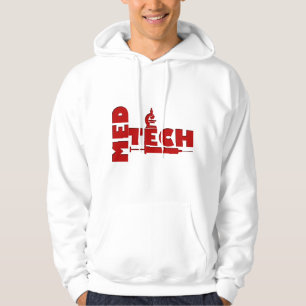VESTE À CAPUCHE MED TECH MICROSCOPE SYRINGE (TECHNOLOGUE MÉDICALE)