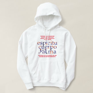 Veste À Capuche MediaViolenceControl-SpiritBodySoul ESP T-shirt Ho