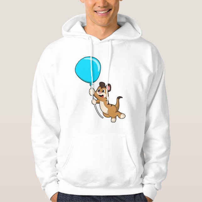 Veste À Capuche Meerkat avec ballon (Devant)
