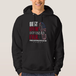 Veste À Capuche Meilleur Bonus Efin Papa Merci D'Avoir Mis Avec M