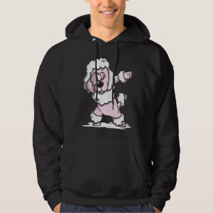 Veste À Capuche Meilleur caniche rose chien drôle cadeau cadeau