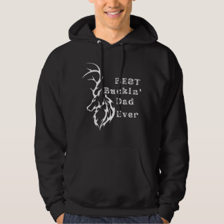 Veste À Capuche Meilleur chasseur de chevreuils jamais Buckin' Dad