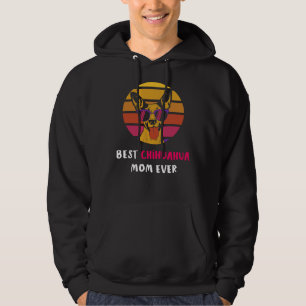 Veste À Capuche Meilleur Chihuahua Maman jamais équipé Scoop