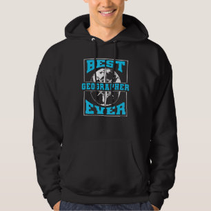 Veste À Capuche Meilleur géographe Ever Enseignant Géographie Étud