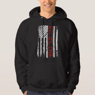 Veste À Capuche Meilleur Opa jamais nous drapeau américain pour pè