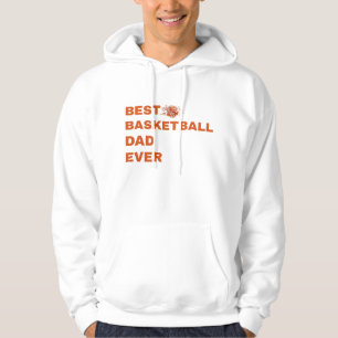Veste À Capuche Meilleur Papa de Basket-ball Ever