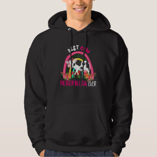 Veste À Capuche Meilleure Belle-Mère Vache Ever Mignonne Vache Nœu