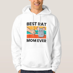 Veste À Capuche Meilleure maman de rat de tous les temps Maman de