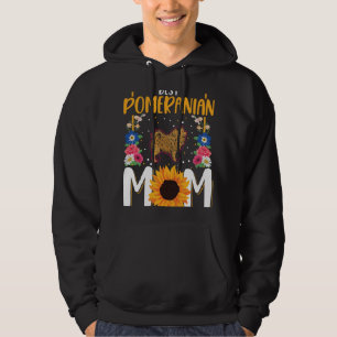 Veste À Capuche Meilleure maman Pomeranian de tous les temps