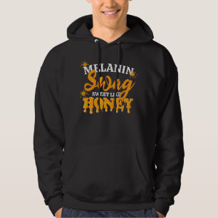Veste À Capuche MELANIN Sweet Like Honey SWAG Unisex