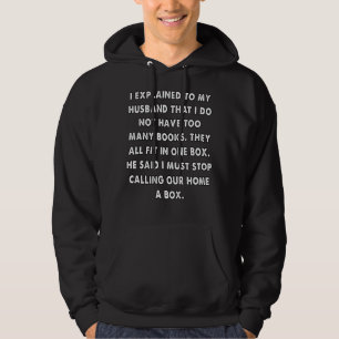 Veste À Capuche Mème 1 du collecteur de livres
