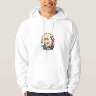 Veste À Capuche Mème de champignon Aesthetic Goblincore et Cottage
