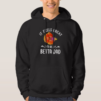 Veste À Capuche Mens Betta Poisson Papa Siamese Lutter Poisson Gar
