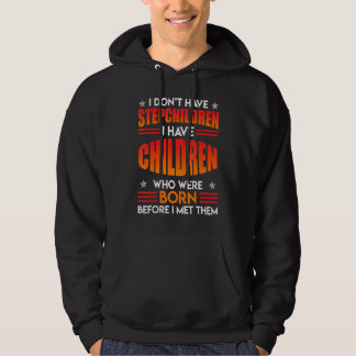 Veste À Capuche Mens Enfants Pas de Stepchildren Bonus Papa Stepfa
