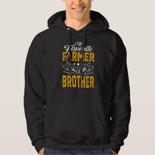 Veste À Capuche Mens Fête des pères Mon Fermier Favori M'Appelle B
