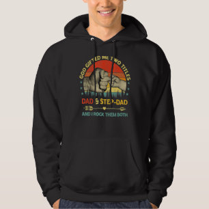 Veste À Capuche Mens God Ed Me Deux Titres Papa Step Papa Et Moi R