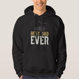 Veste À Capuche Mens Guitare Meilleur Papa Toujours Enseignants Gu