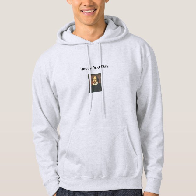 Veste À Capuche Men's Happy Bard Day Hoodie (Devant)