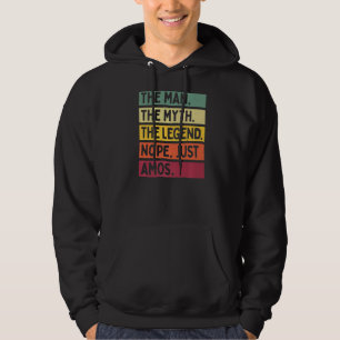 Veste À Capuche Mens L'Homme Le Mythe La Légende Non Juste Amos Q