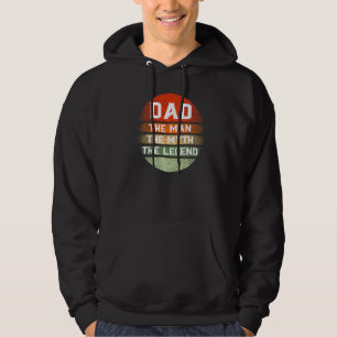 Veste À Capuche Mens Mens Papa Homme Mythe Légende Papa Père Père