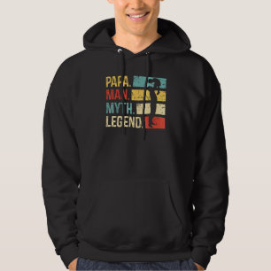 Veste À Capuche Mens Papa Homme Mythe Légende Papa Vintage