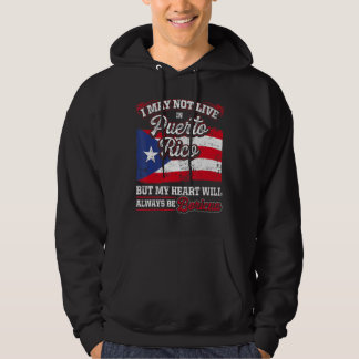 Veste À Capuche Mens Porto Rico Island Fière Puer des Américains