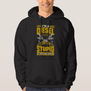 Veste À Capuche Mens Trucker Diesel Mécanique Je ne peux pas répar