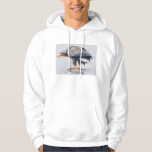 Veste À Capuche Mer Eagle coupée la queue par blanc 2001