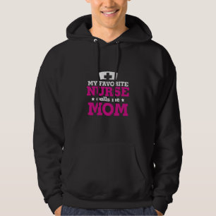 Veste À Capuche Mère Cadeau Favori Nurse Me Appelle Maman
