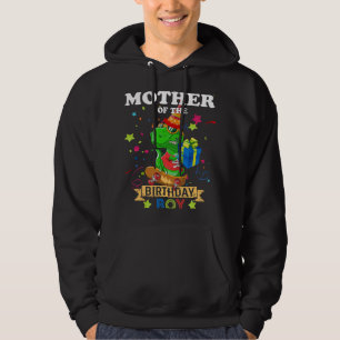 Veste À Capuche Mère du garçon d'anniversaire TRex RAWR Dinosaur B