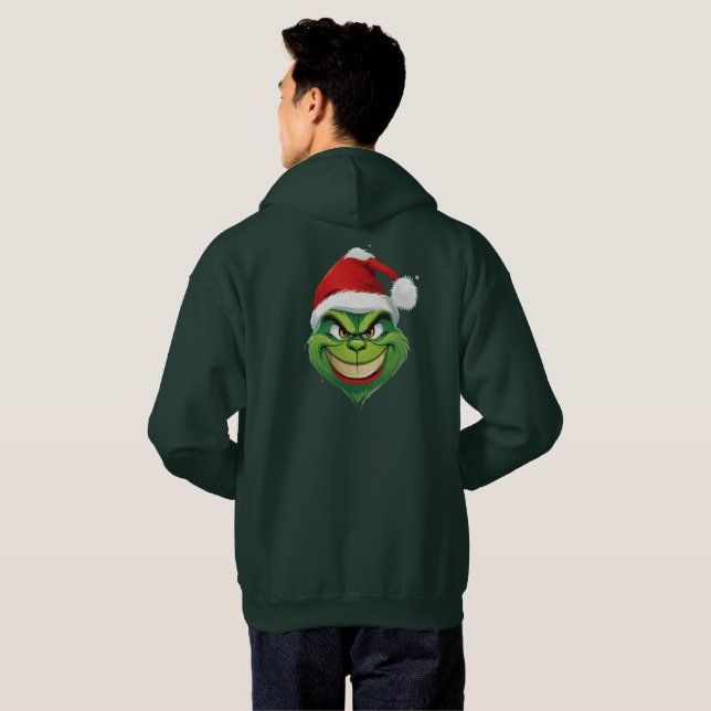 Veste À Capuche "Merry Grinchmas" (Dos entier)