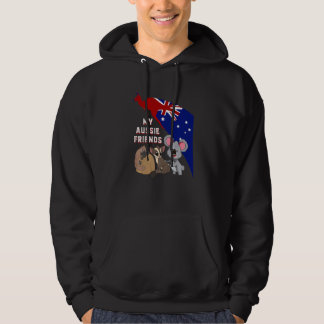 Veste À Capuche Mes amis australiens Glider sucre Koala Platypus A